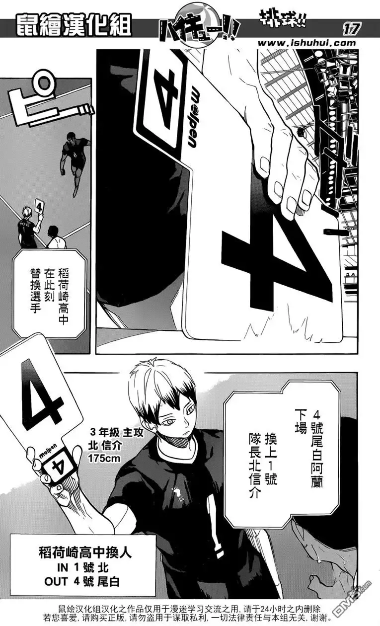 《排球》第273话 局势 第17页