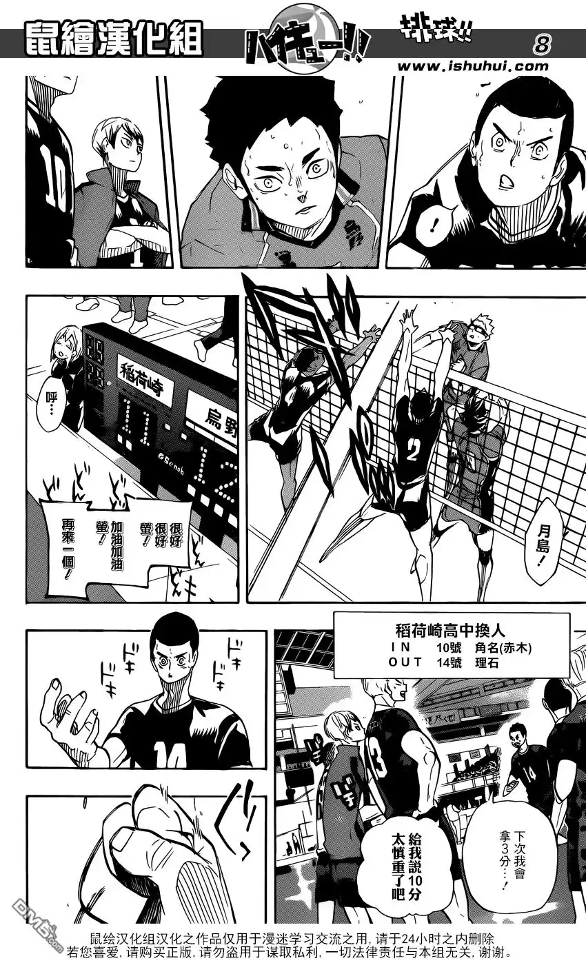 《排球》第280话 概念 第8页