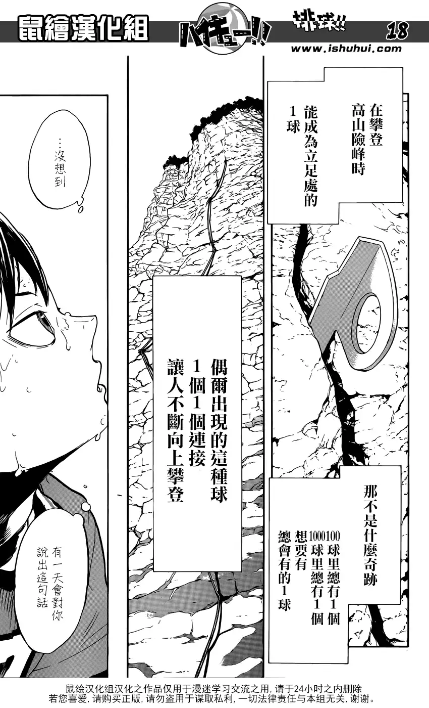《排球》第281话 楔钉 第17页
