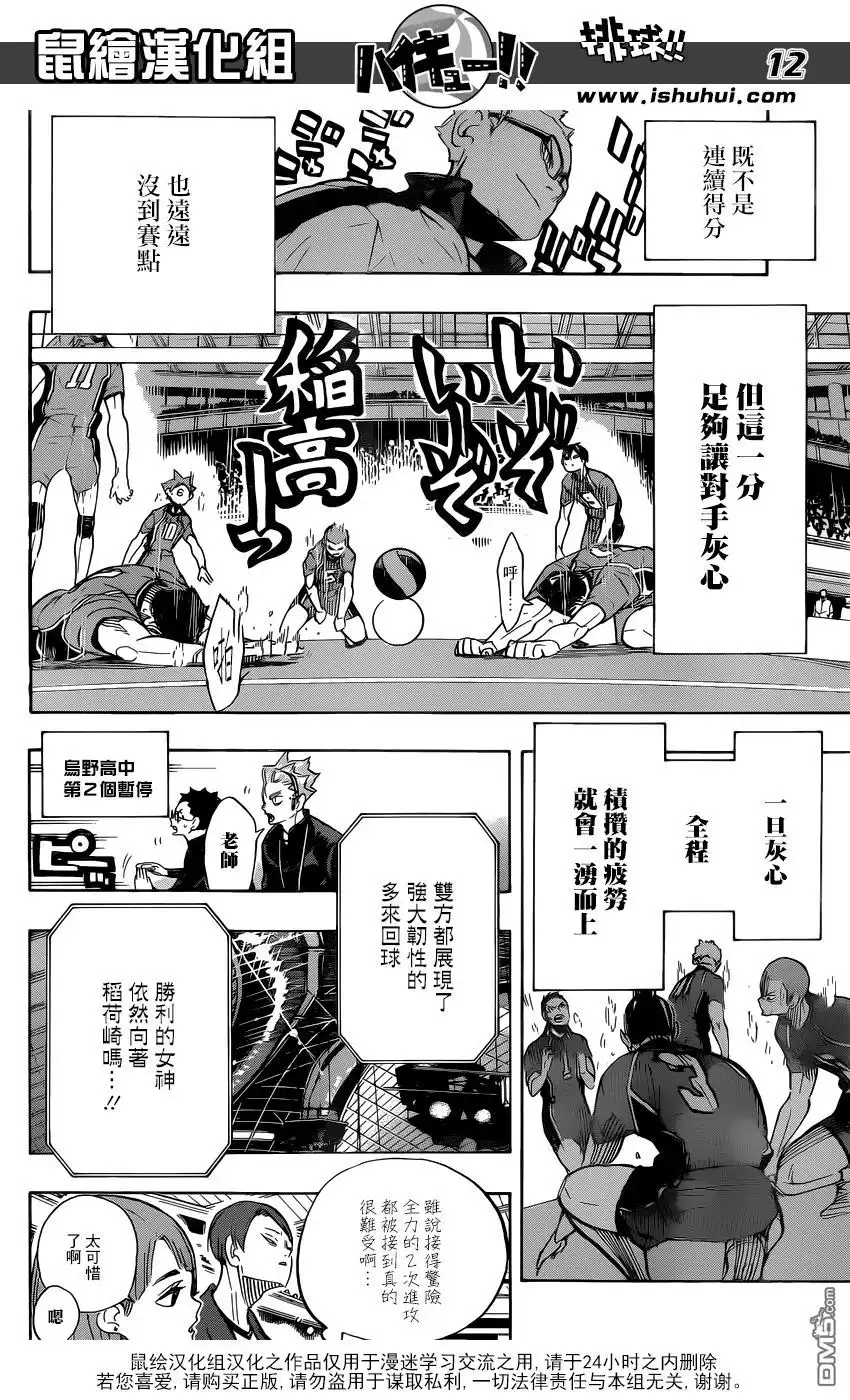 《排球》第282话 吃饭 第12页