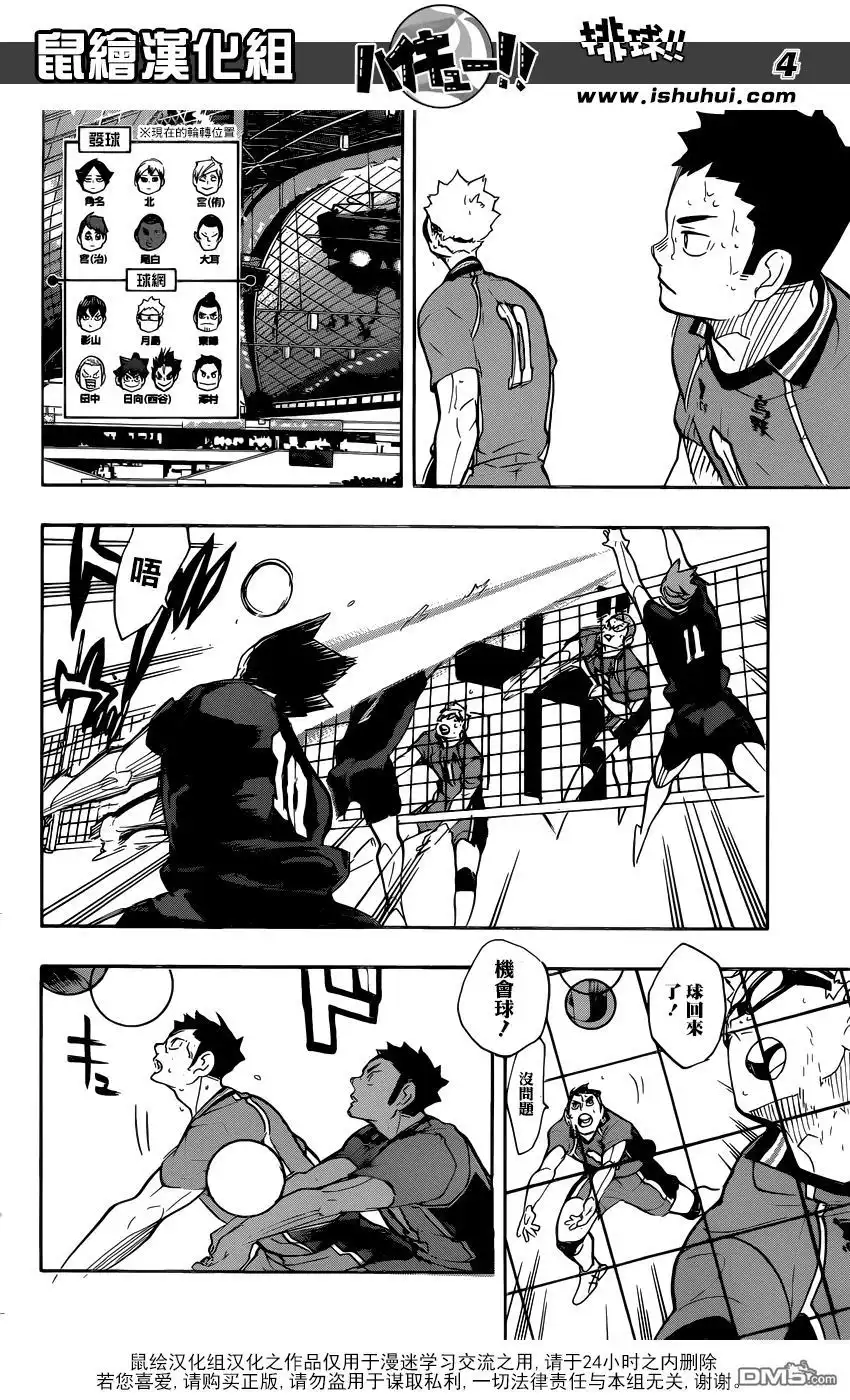 《排球》第283话 信条 第4页