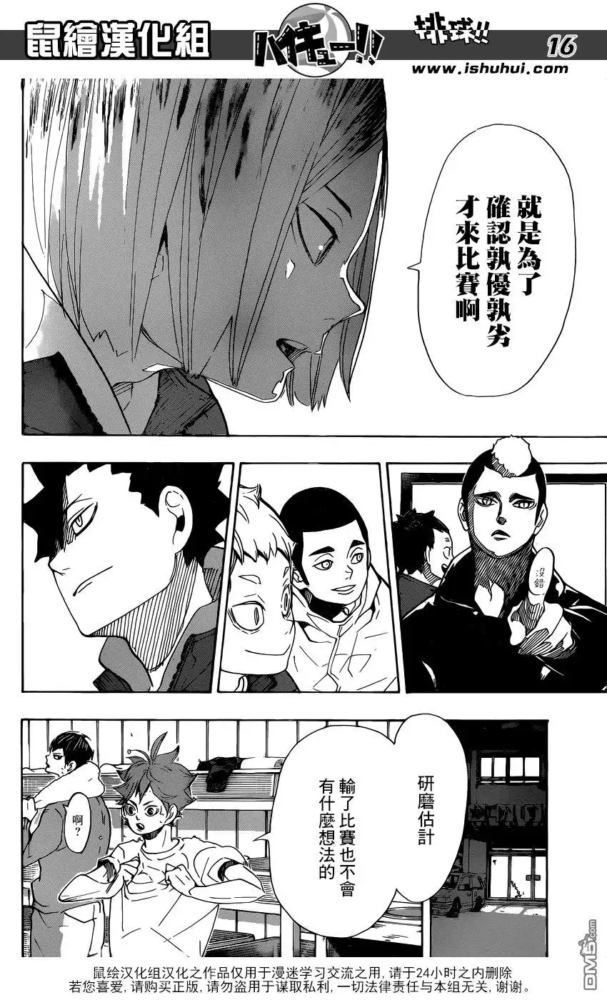 《排球》第292话 一如既往的夜晚也独一无二 第15页