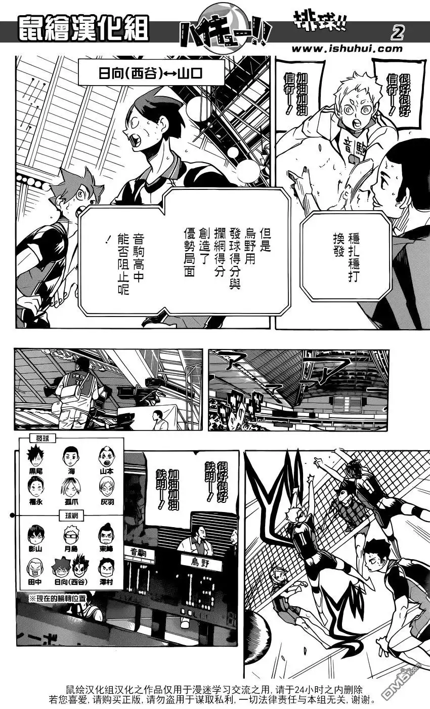 《排球》第299话 秩序与无秩序 第2页