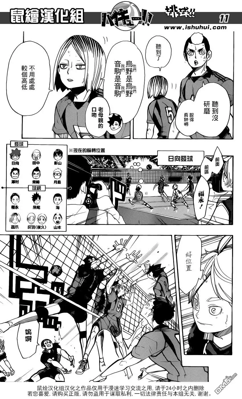 《排球》第300话 兴奋不已 第11页