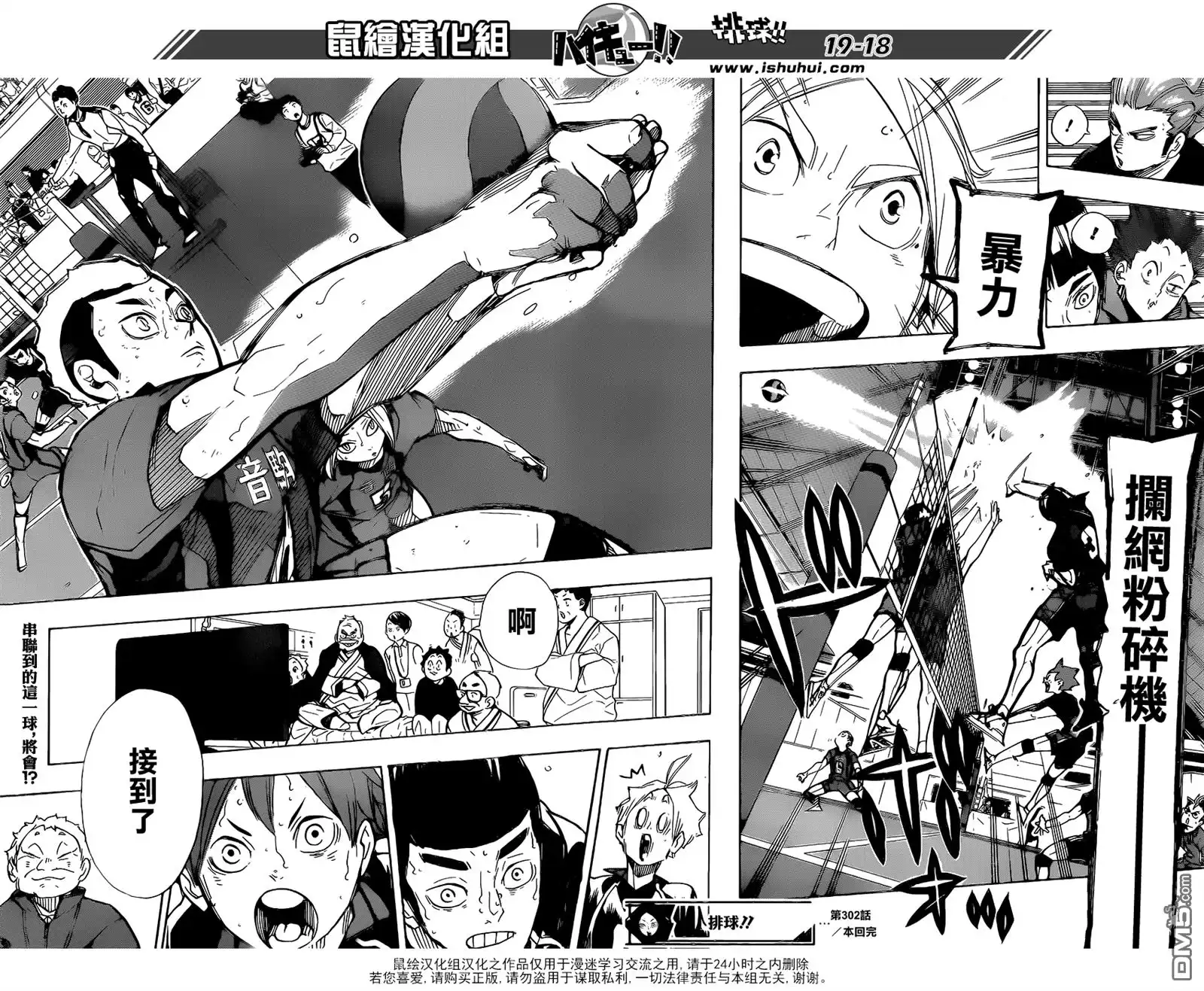 《排球》第302话 猫爪 第17页