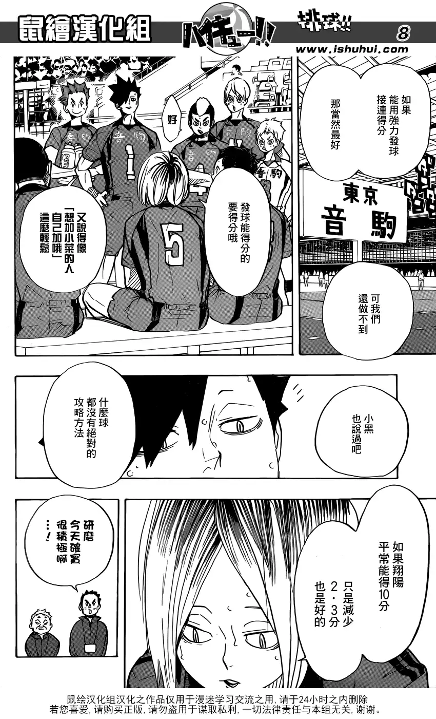 《排球》第305话 一步前进两步冲刺 第8页