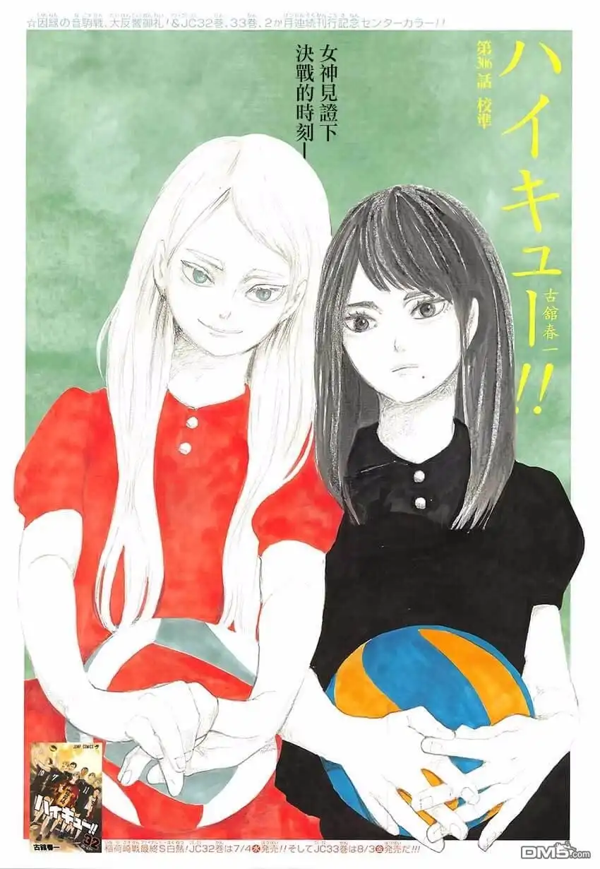 《排球》第306话 校准 第1页