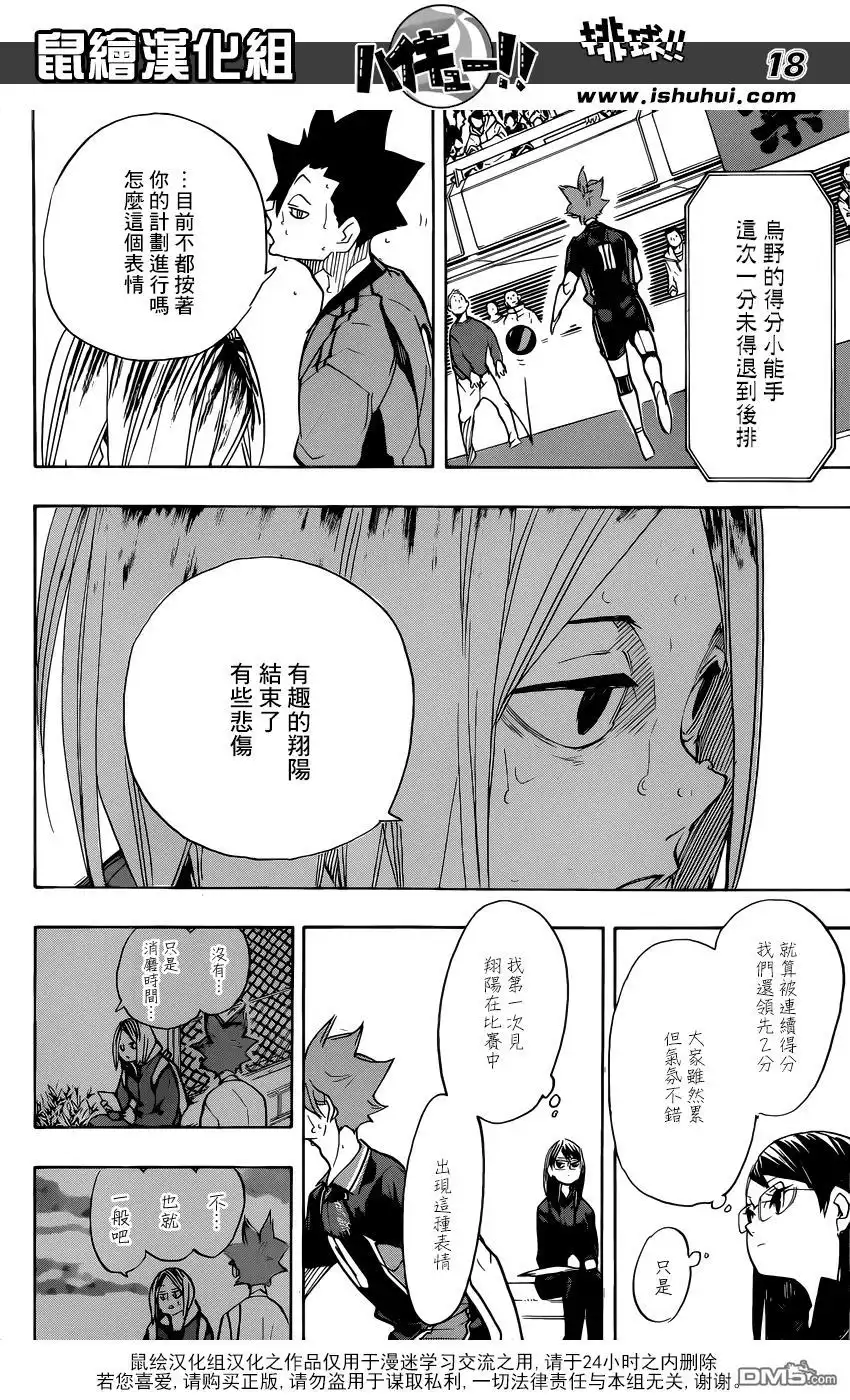 《排球》第311话 结束带来的悲伤 第18页