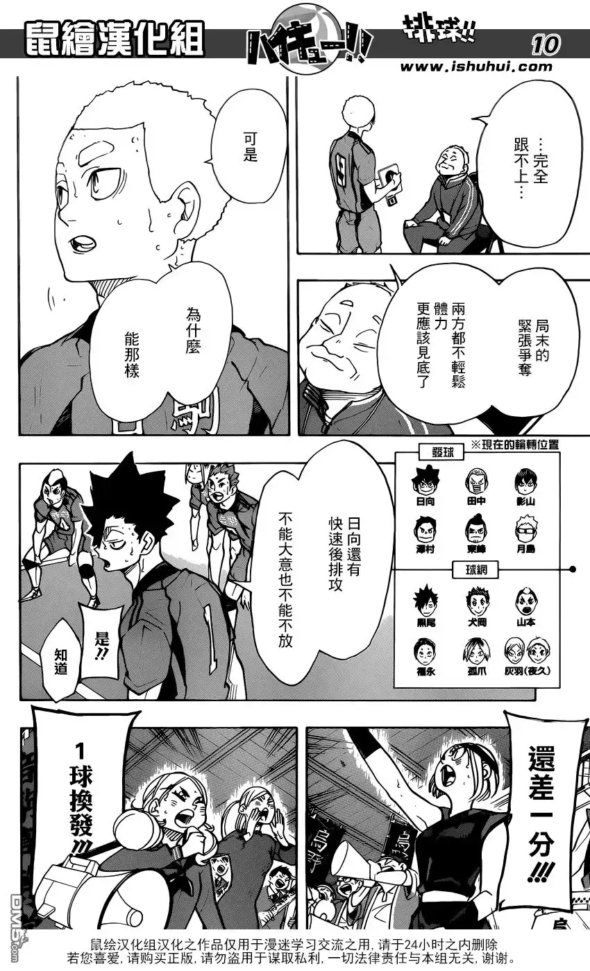 《排球》第317话 更新 第9页