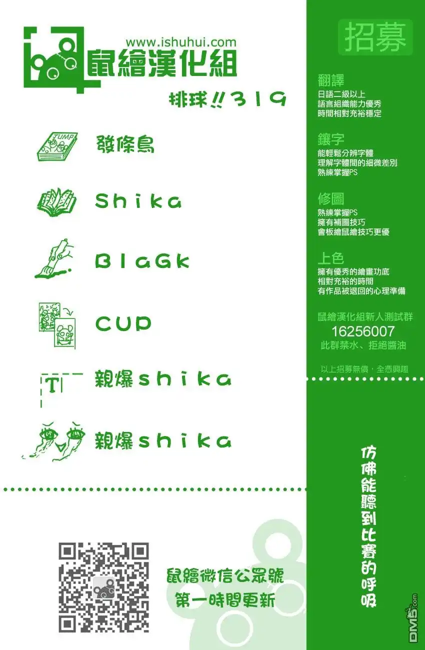 《排球》第319话 GARDIANS 第1页