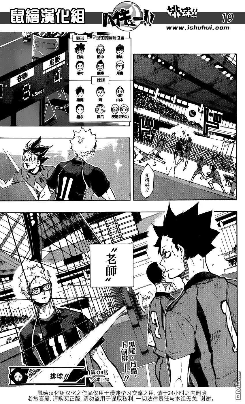 《排球》第319话 GARDIANS 第18页
