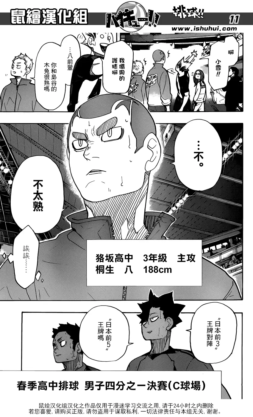 《排球》第326话 午后 第11页