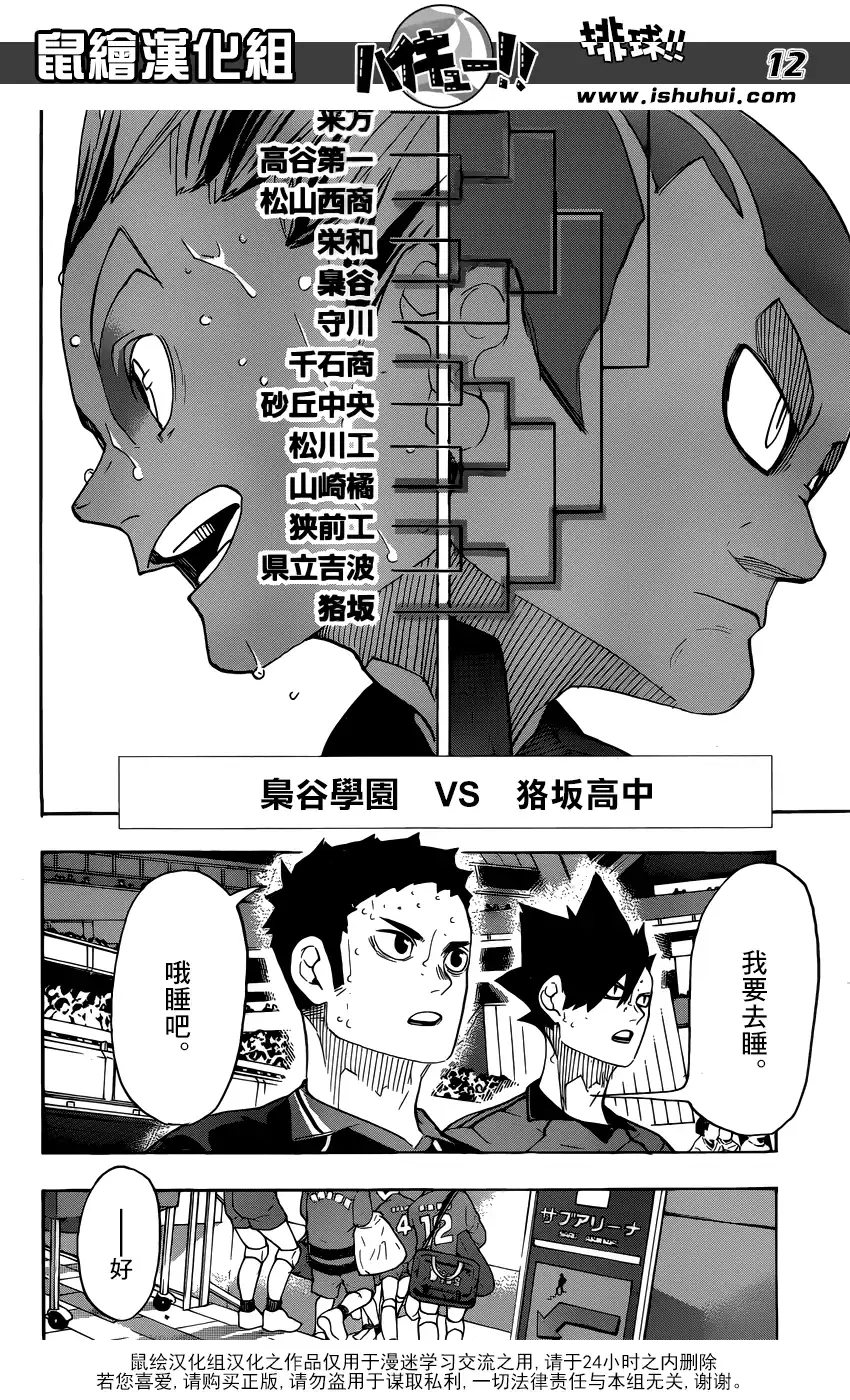 《排球》第326话 午后 第12页