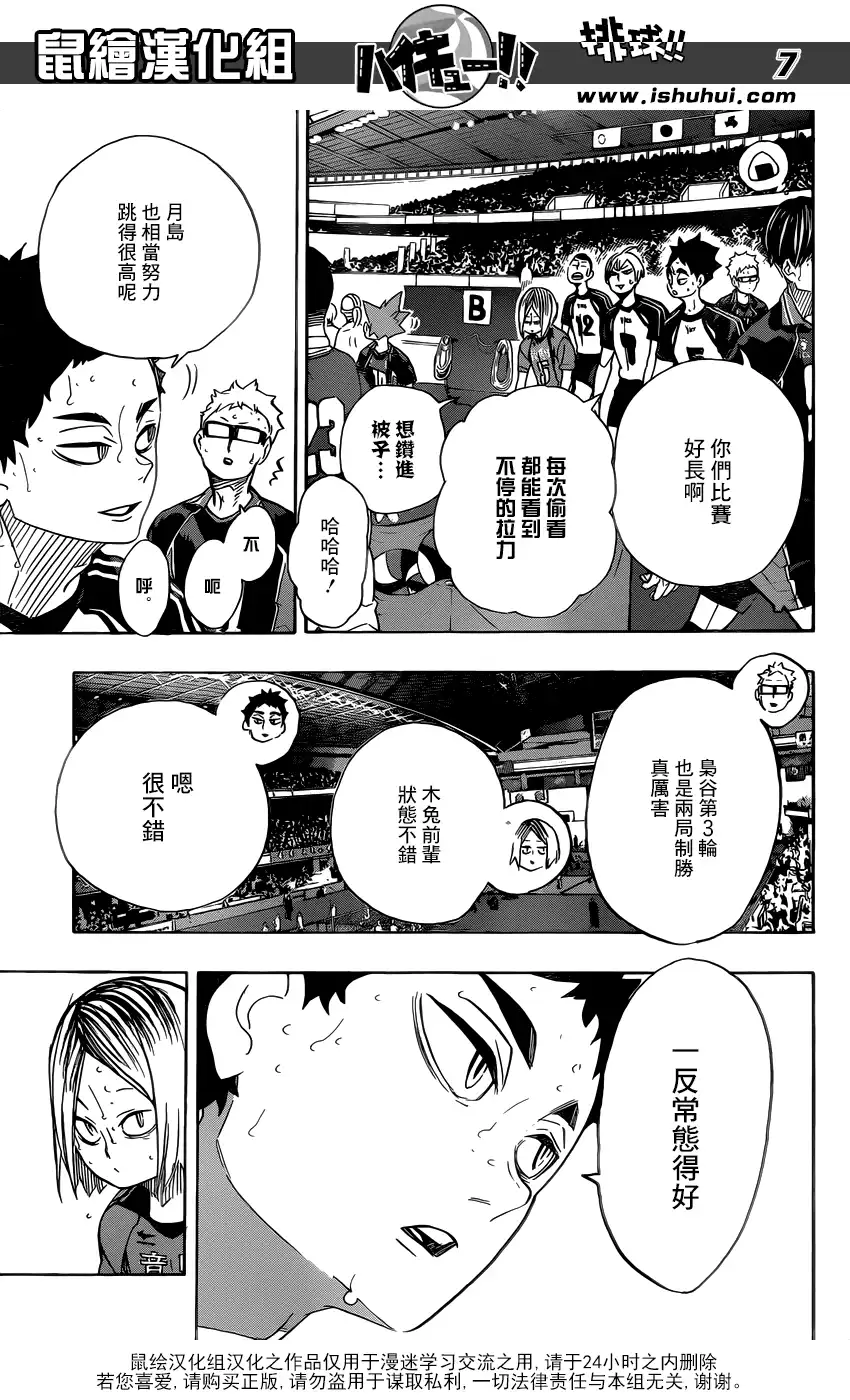 《排球》第326话 午后 第7页