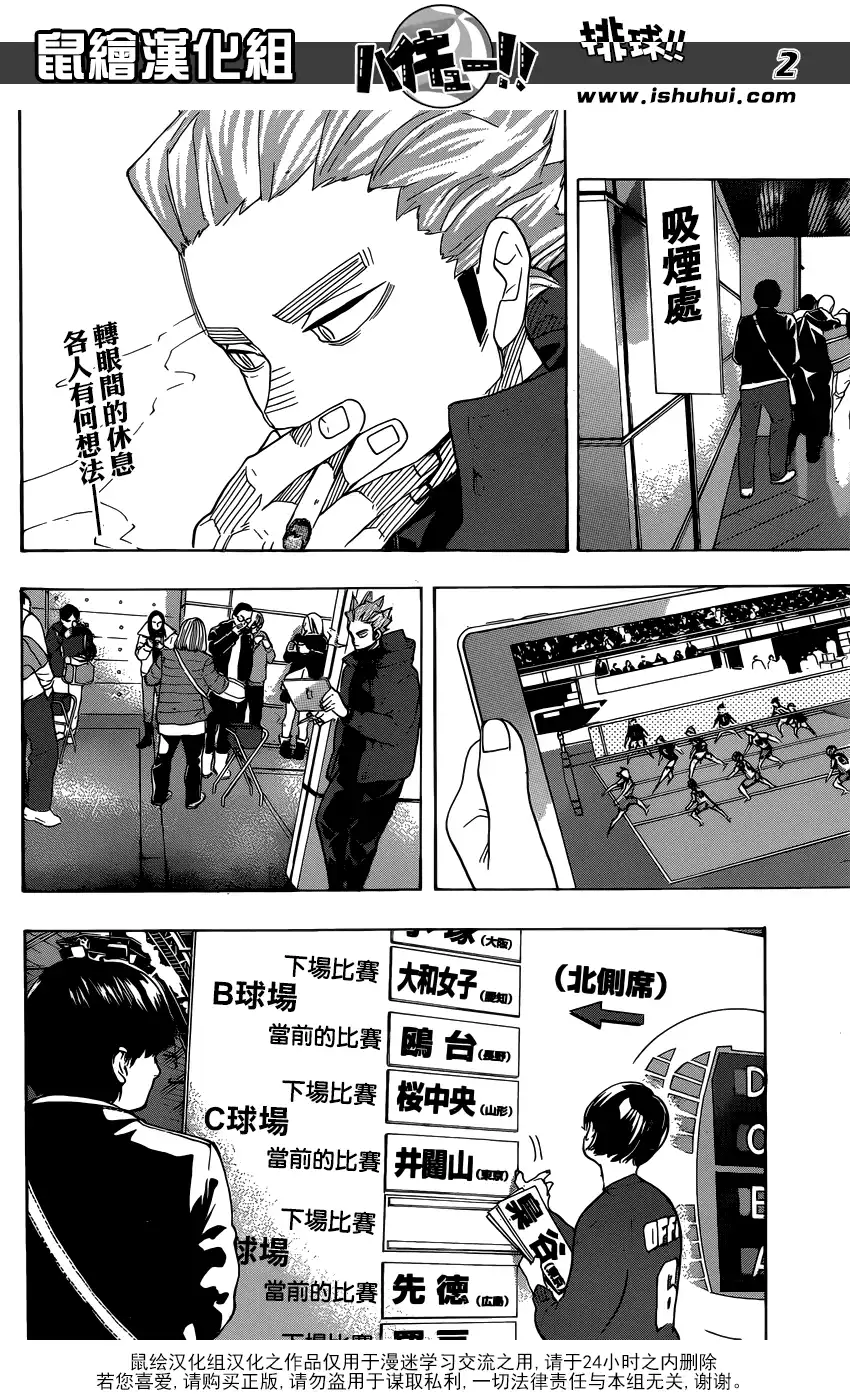 《排球》第327话 排球痴们 第2页