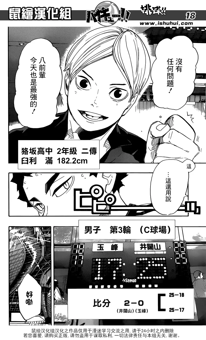 《排球》第327话 排球痴们 第18页