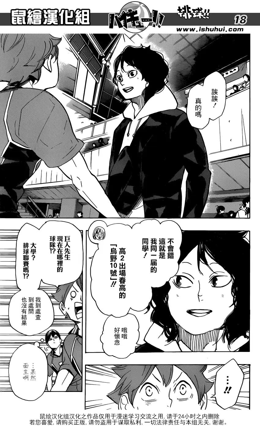 《排球》第338话 小巨人争夺战 第17页