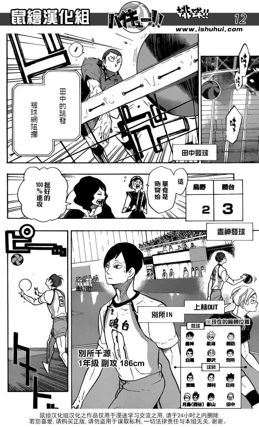 《排球》第341话 藤蔓 第11页