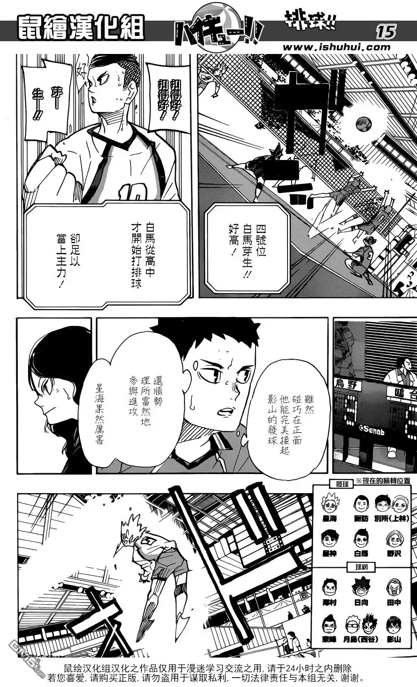 《排球》第343话 小巨人 第14页