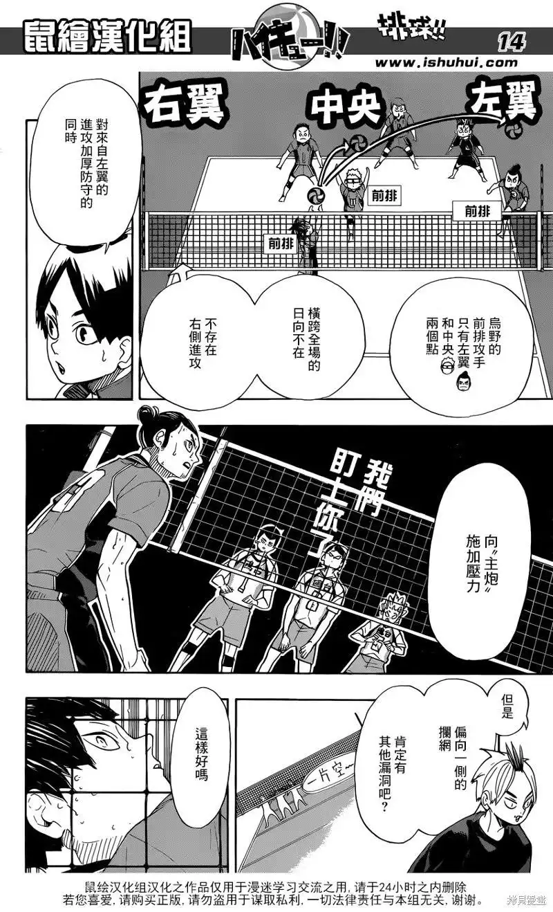 《排球》第344话 里碑 第13页