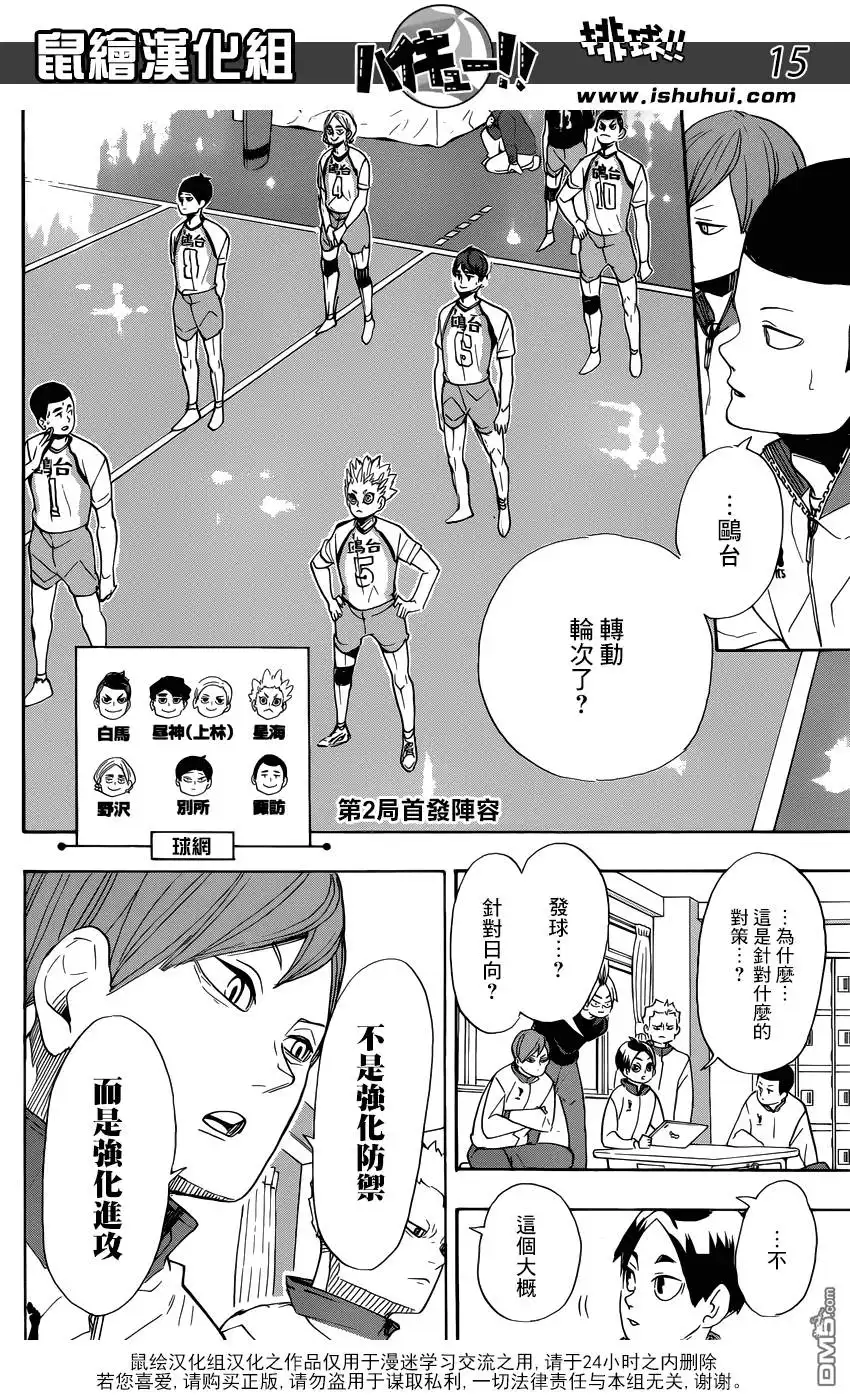 《排球》第346话 打算 第15页