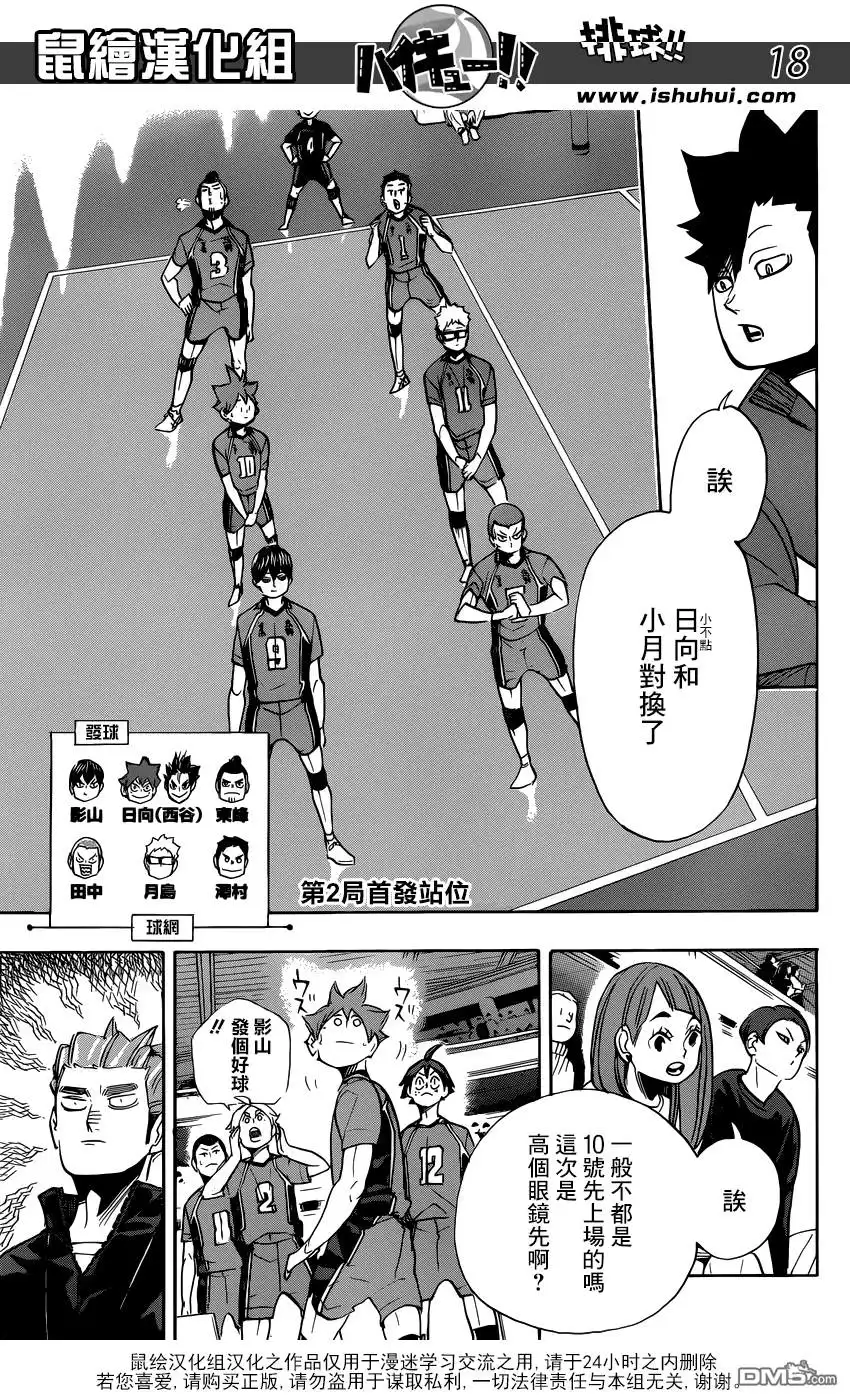 《排球》第346话 打算 第18页