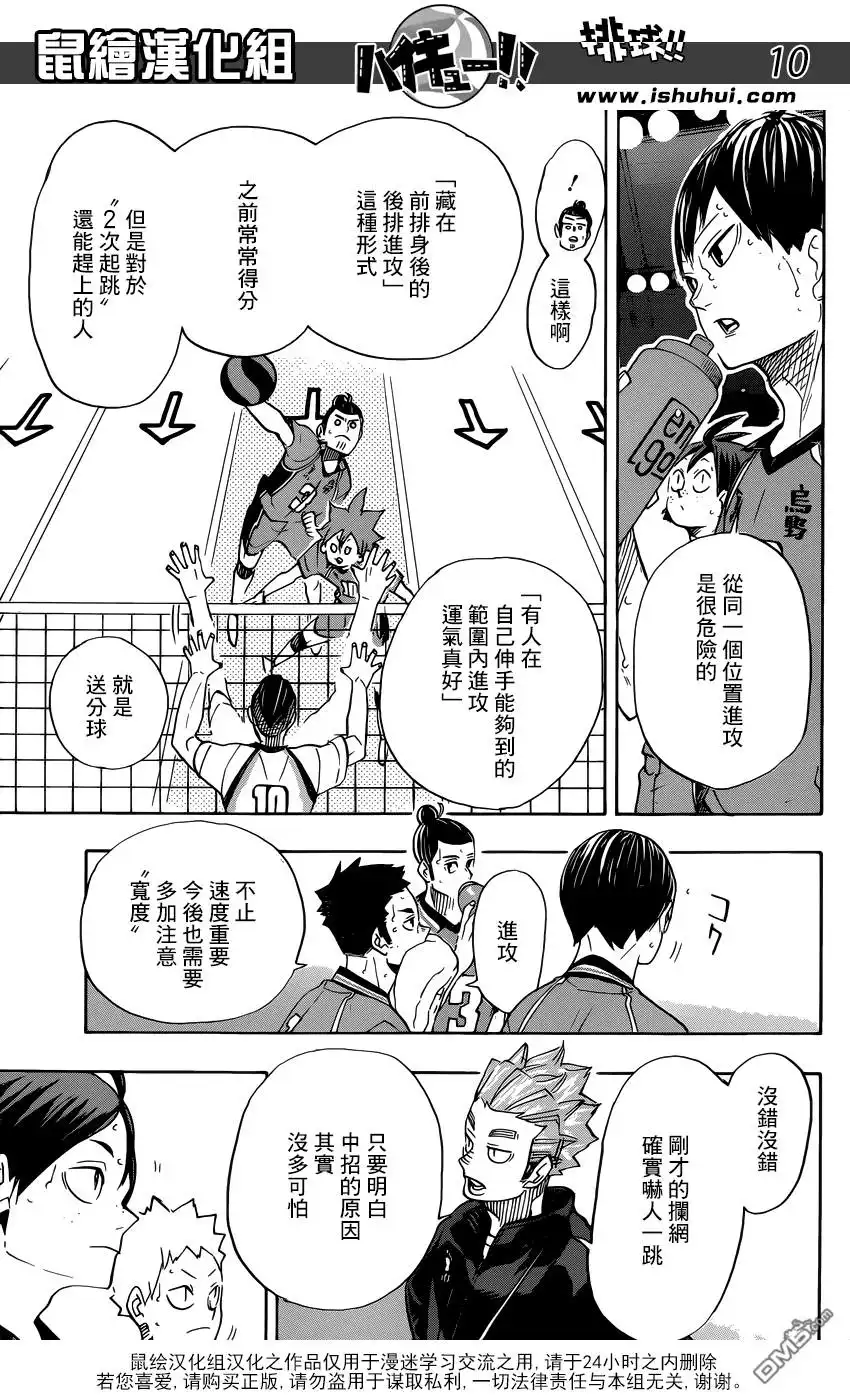 《排球》第346话 打算 第10页