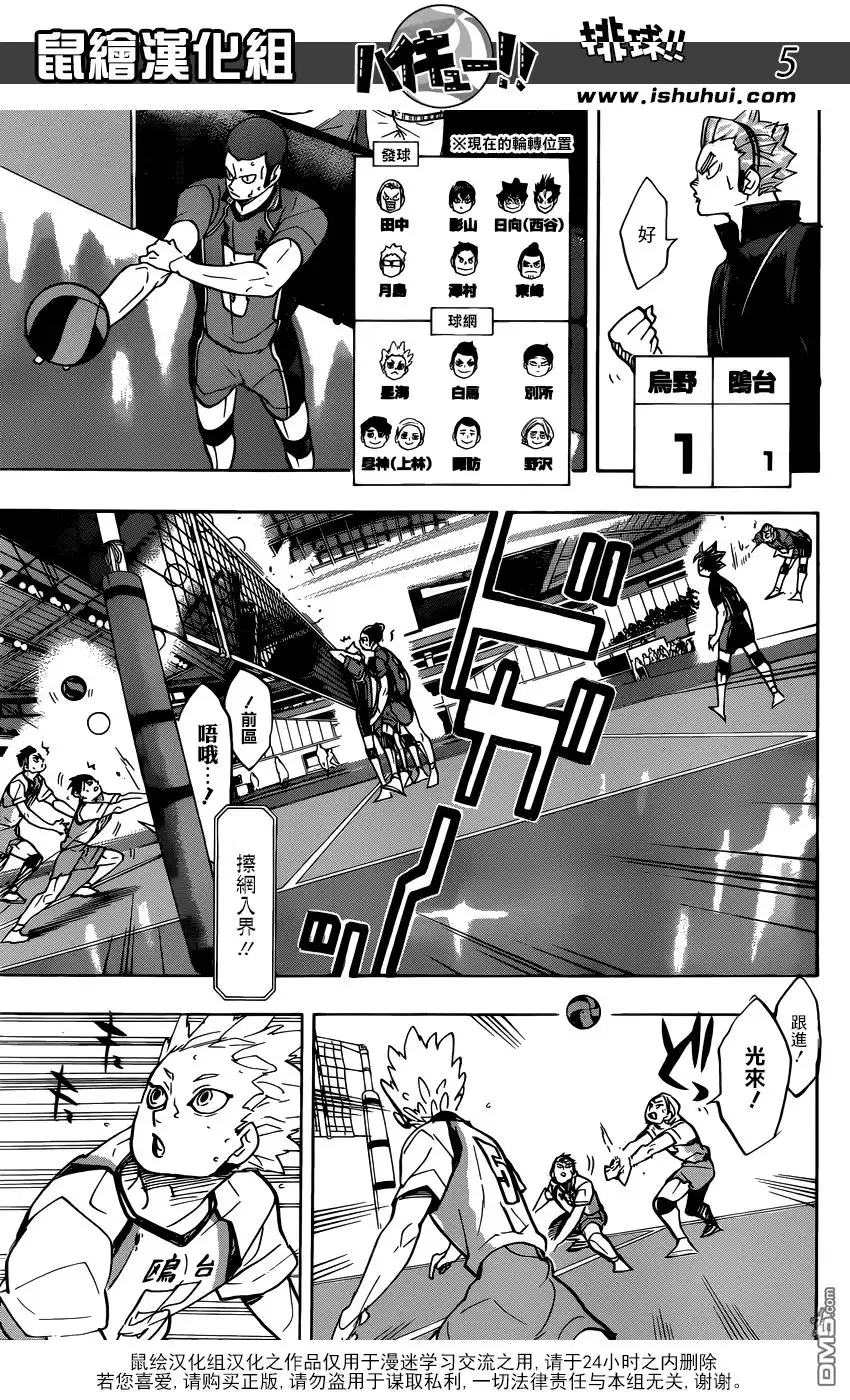 《排球》第347话 风口 第5页