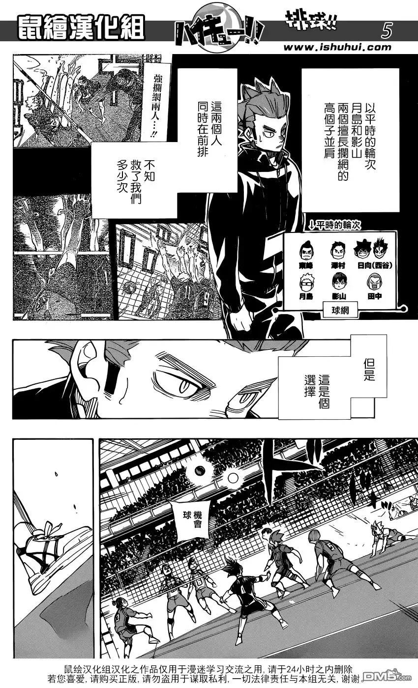 《排球》第348话 攻略的攻略 第5页