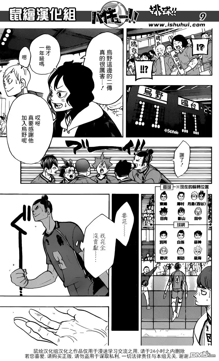 《排球》第349话 低空飞行 第10页