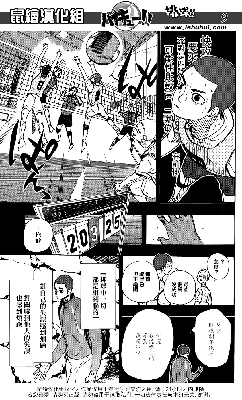 《排球》第351话 一身轻 第9页