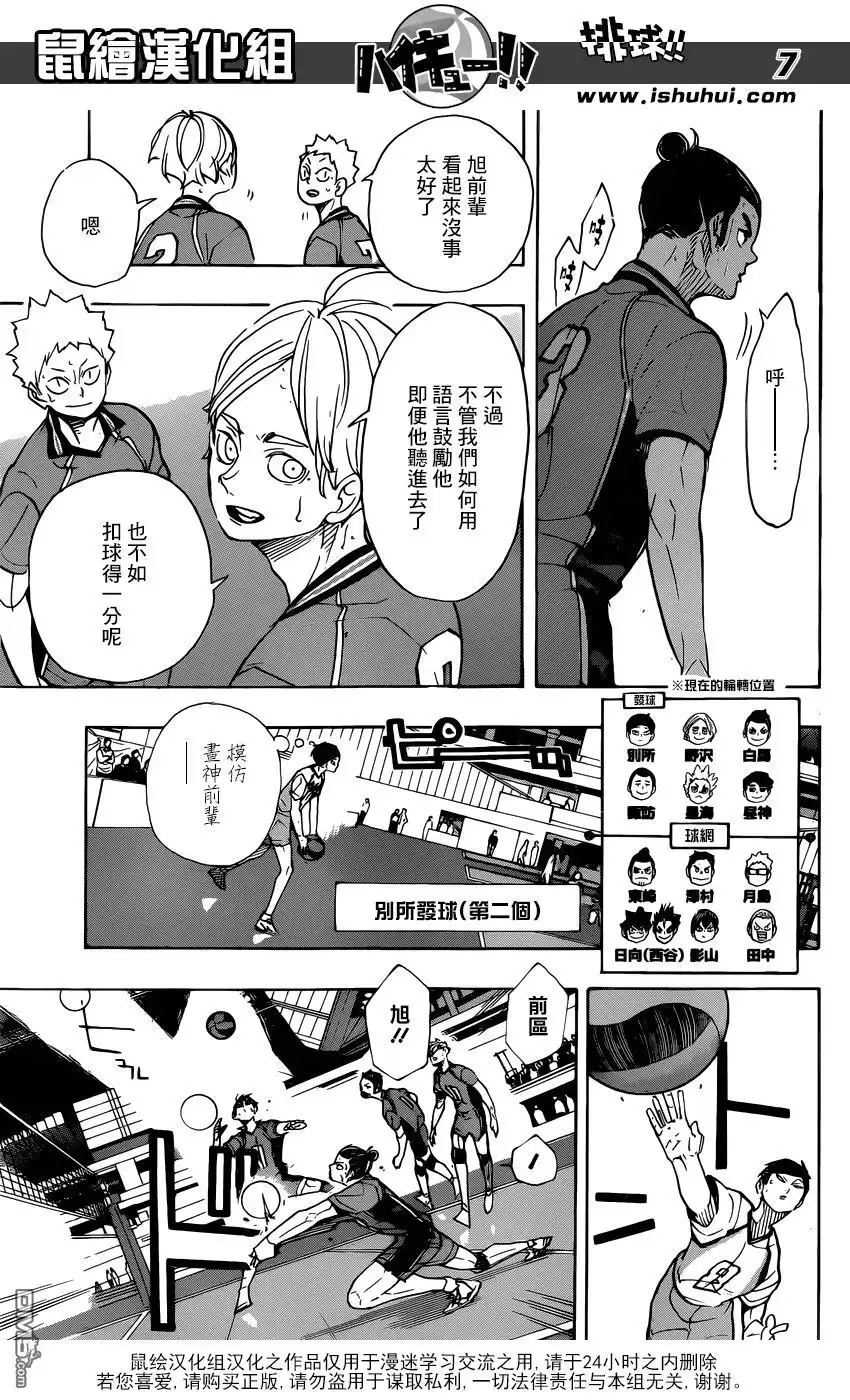 《排球》第352话 肯定 第7页