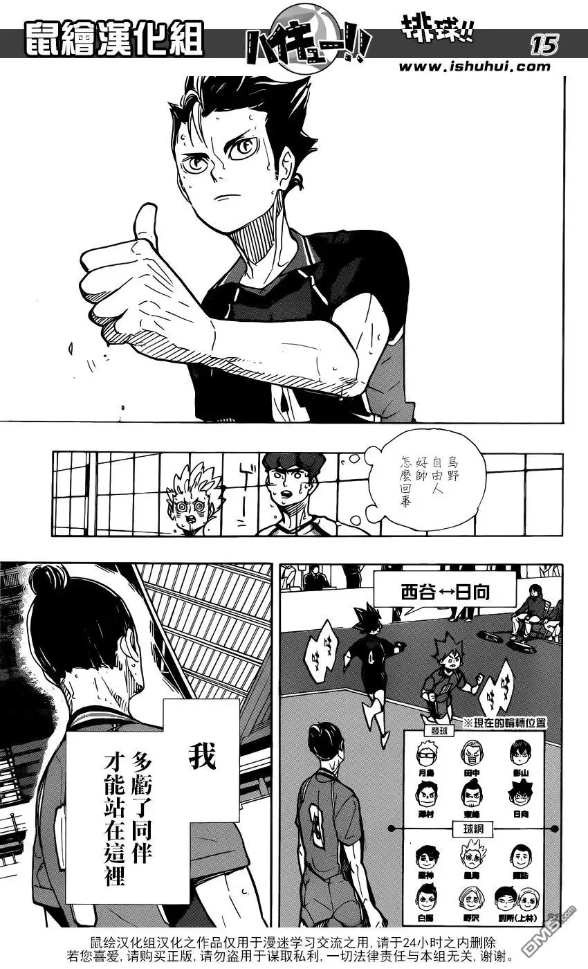 《排球》第352话 肯定 第13页