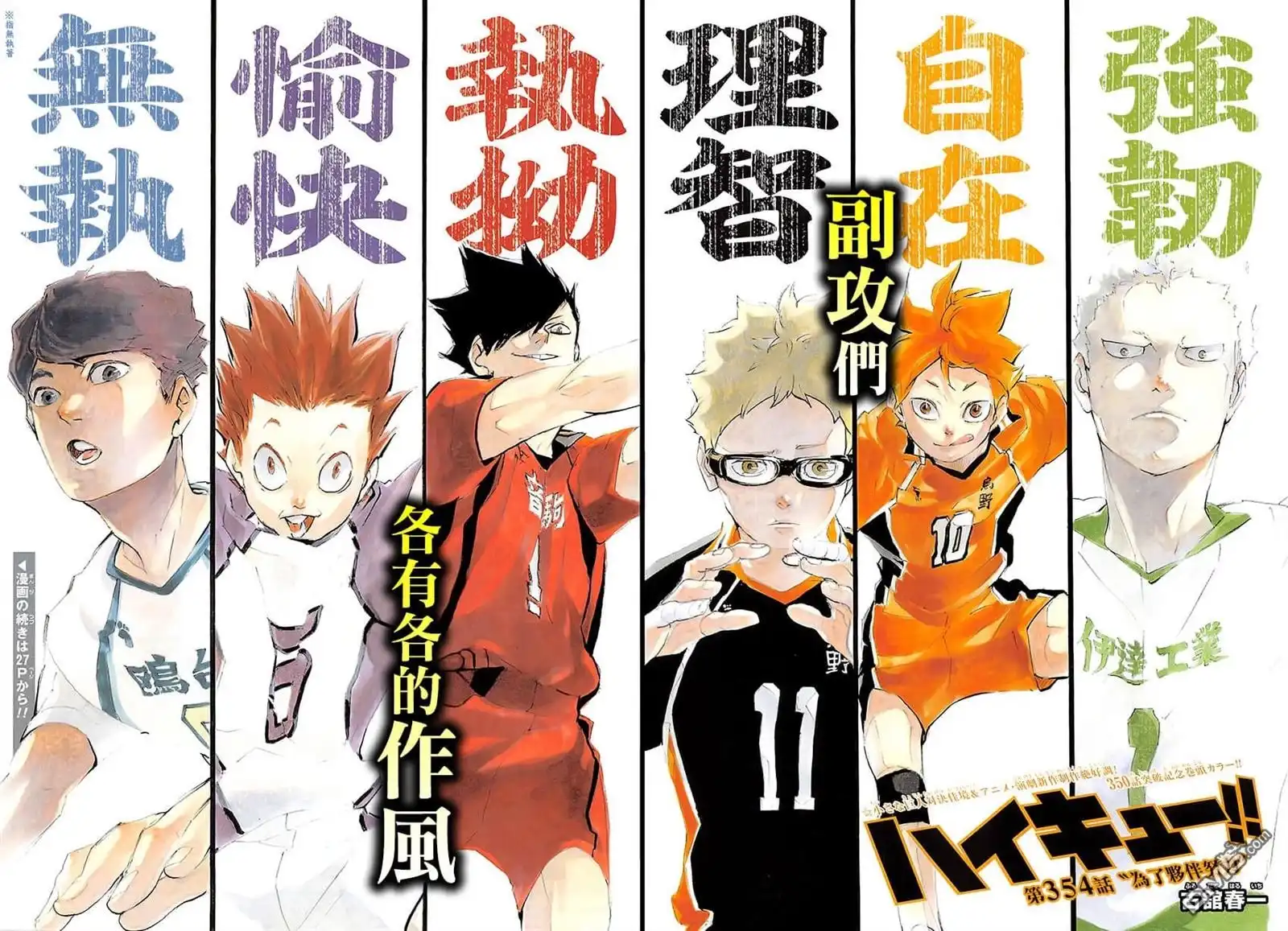 《排球》第354话 为了伙伴努力 第3页