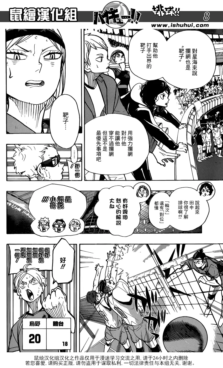 《排球》第355话 再次挑战 第8页