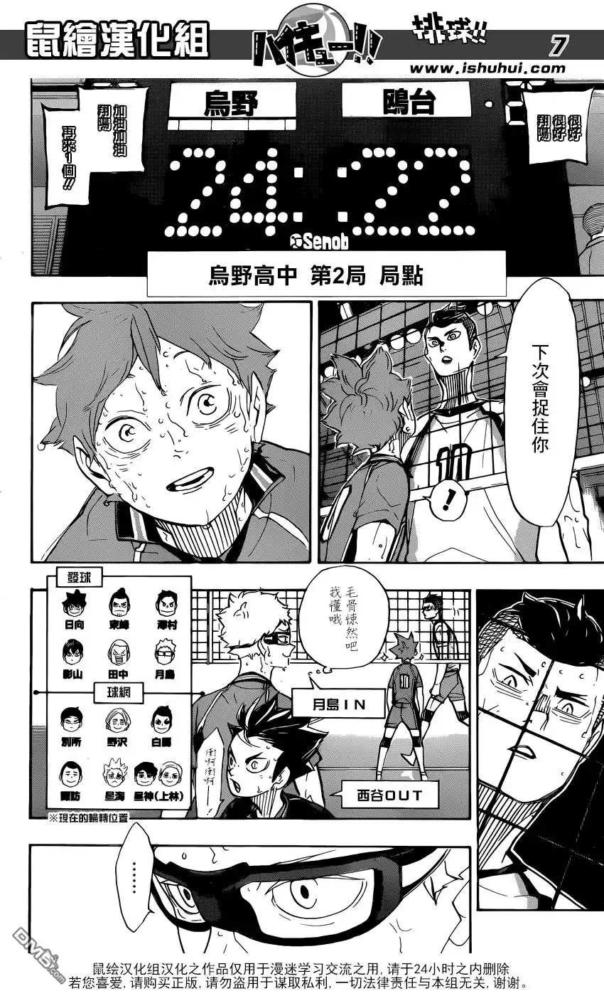 《排球》第357话 路標（2） 第6页
