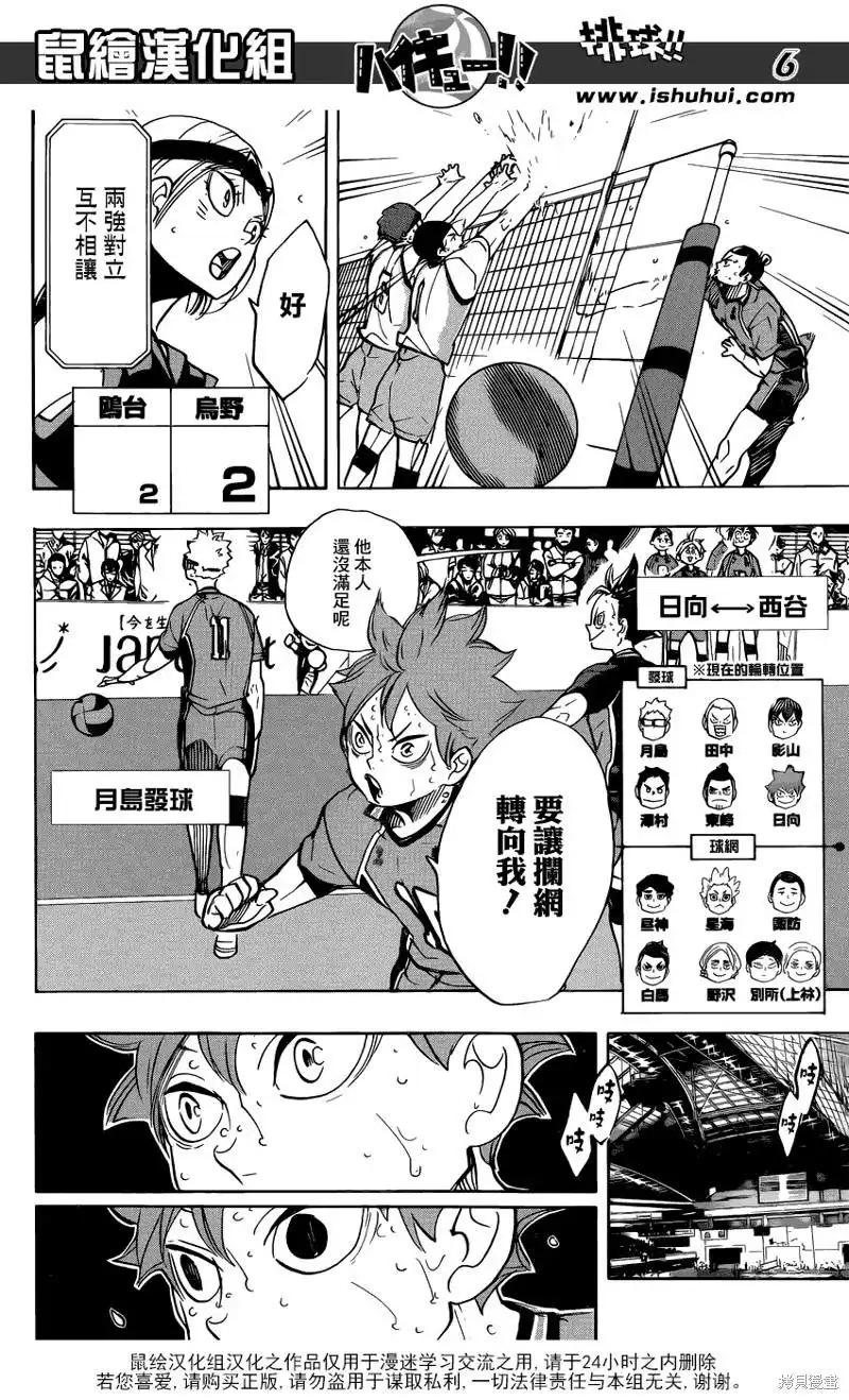 《排球》第359话 盾中之矛，矛中之盾 第6页