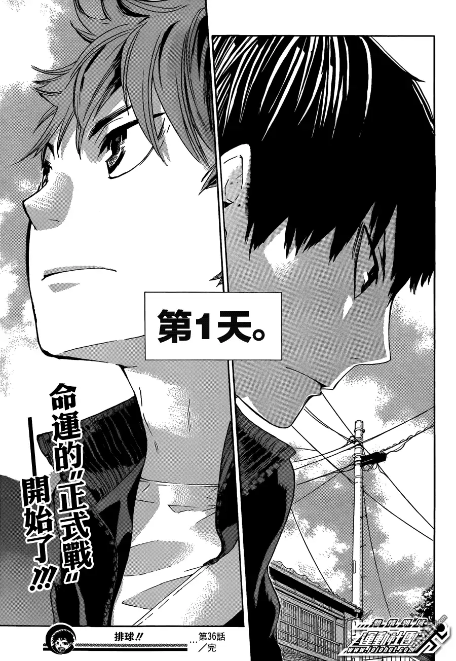 《排球》第36话 飞行准备 第18页