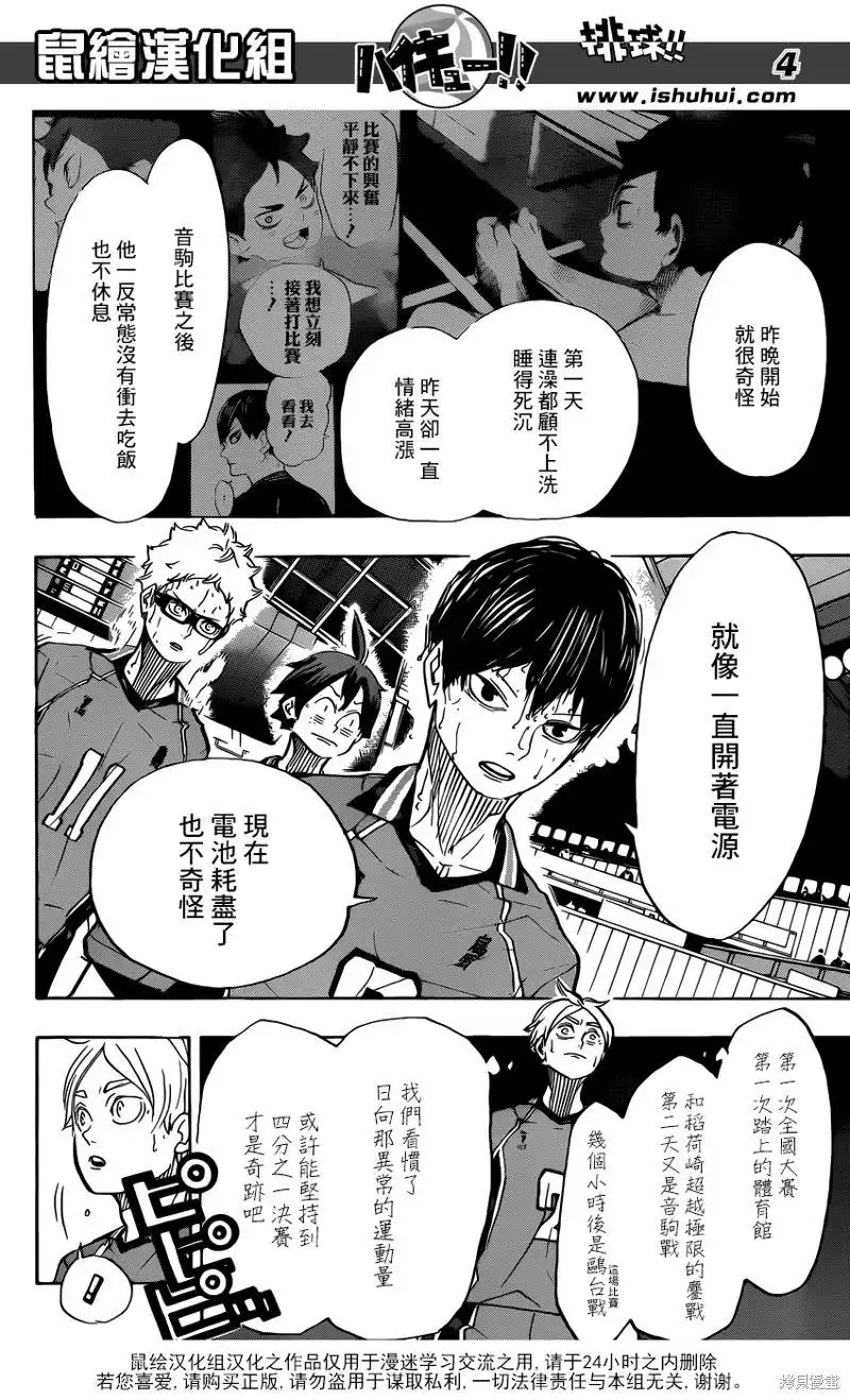 《排球》第365话 结束与开始（2） 第4页
