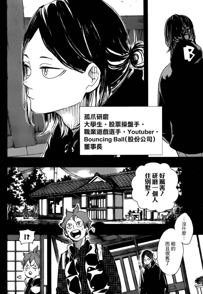 《排球》第375话 古馆春一 第4页