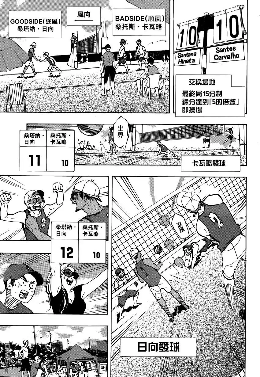 《排球》第376话 沙滩排球 第3页