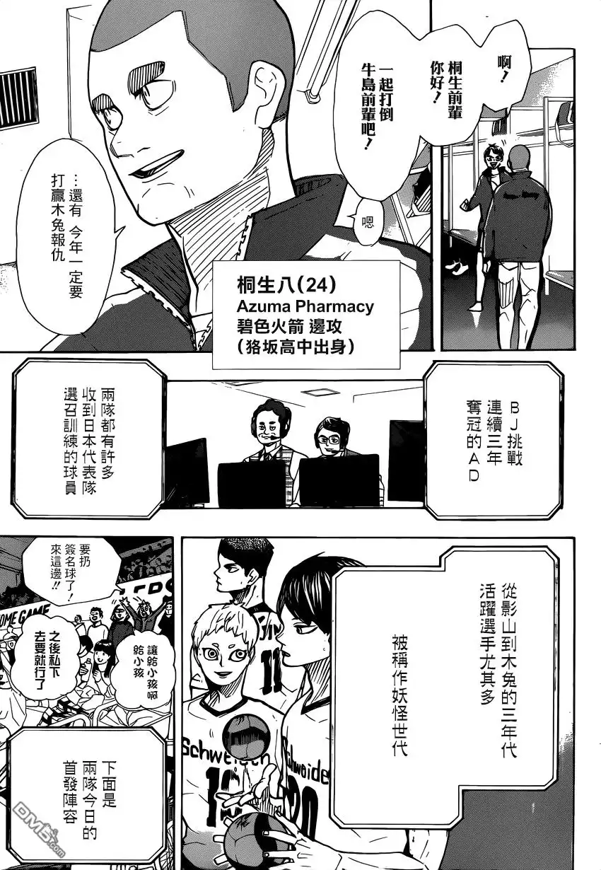 《排球》第380话 打招呼 第3页