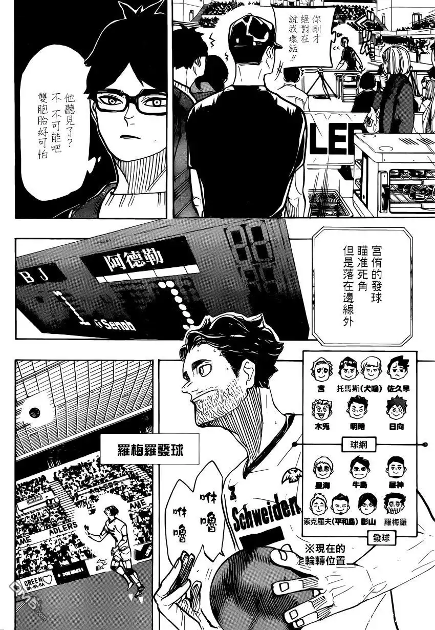 《排球》第381话 吳越同舟 第6页