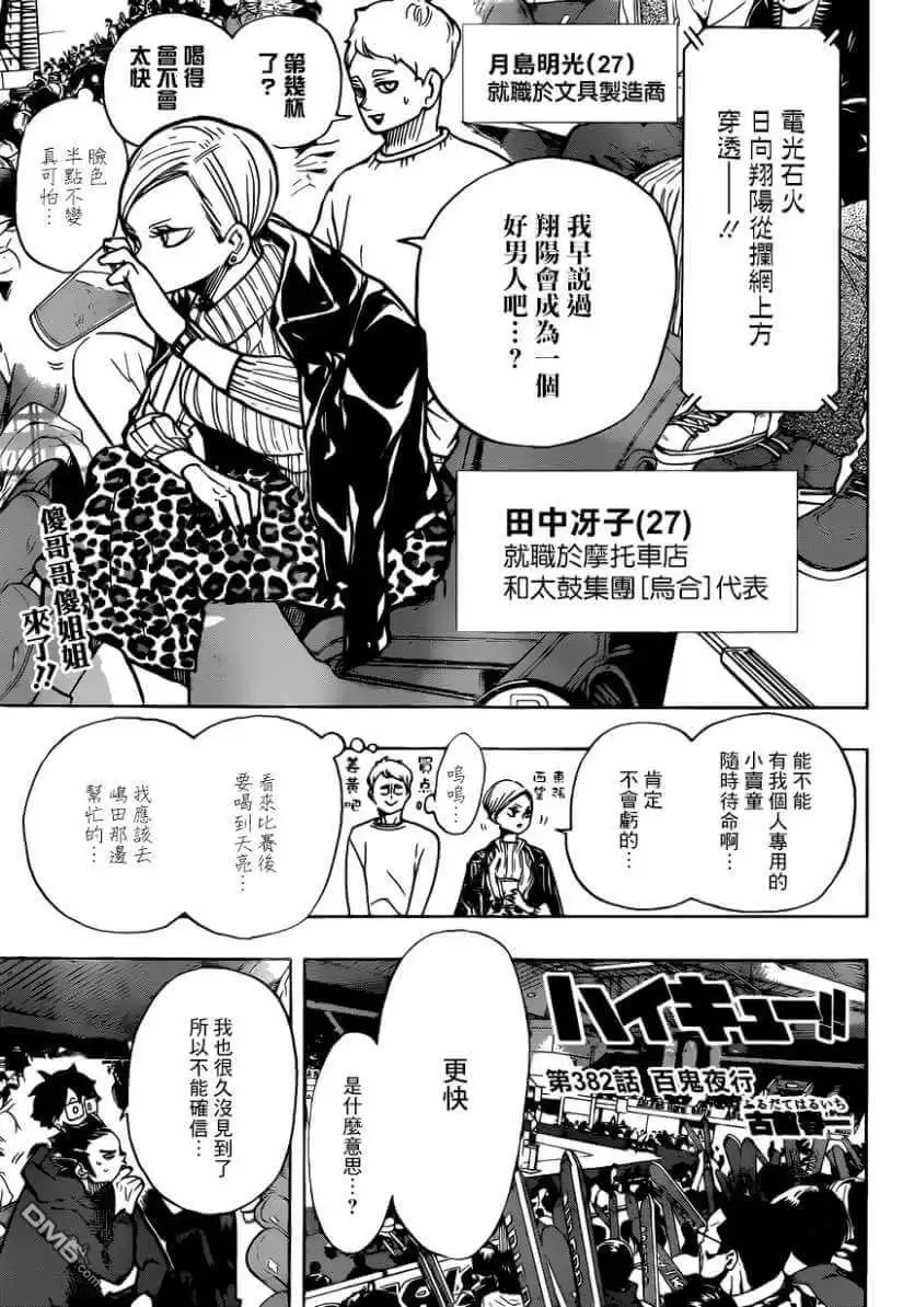 《排球》第382话 百鬼夜行 第1页