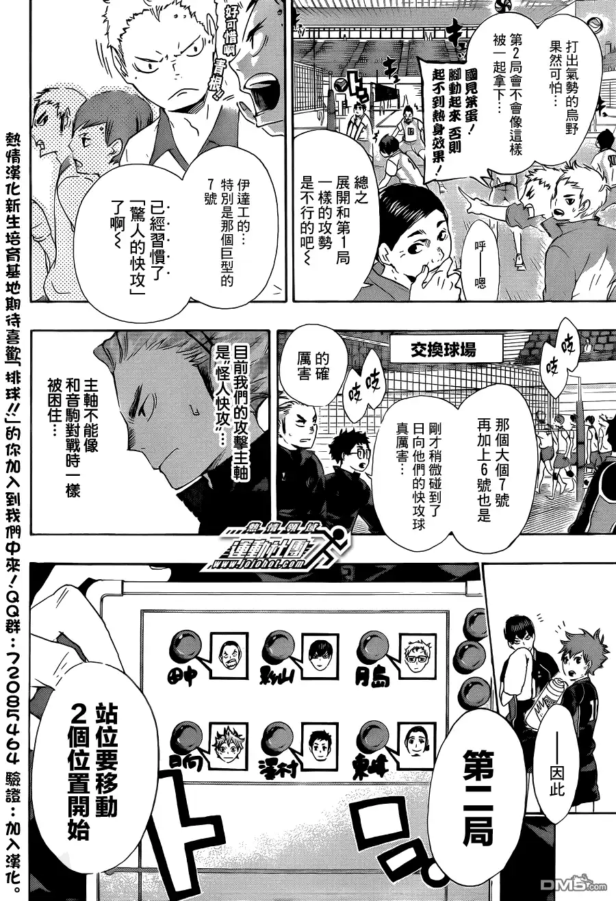 《排球》第45话 ＂光″的背后 第6页