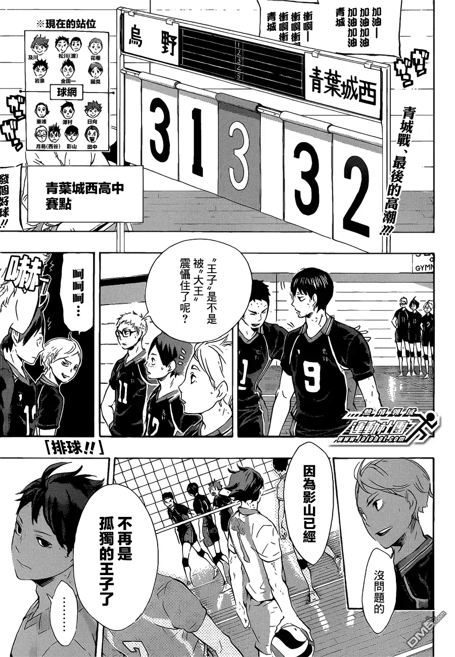《排球》第68话 蜕变.＂孤独的王子″ 第1页