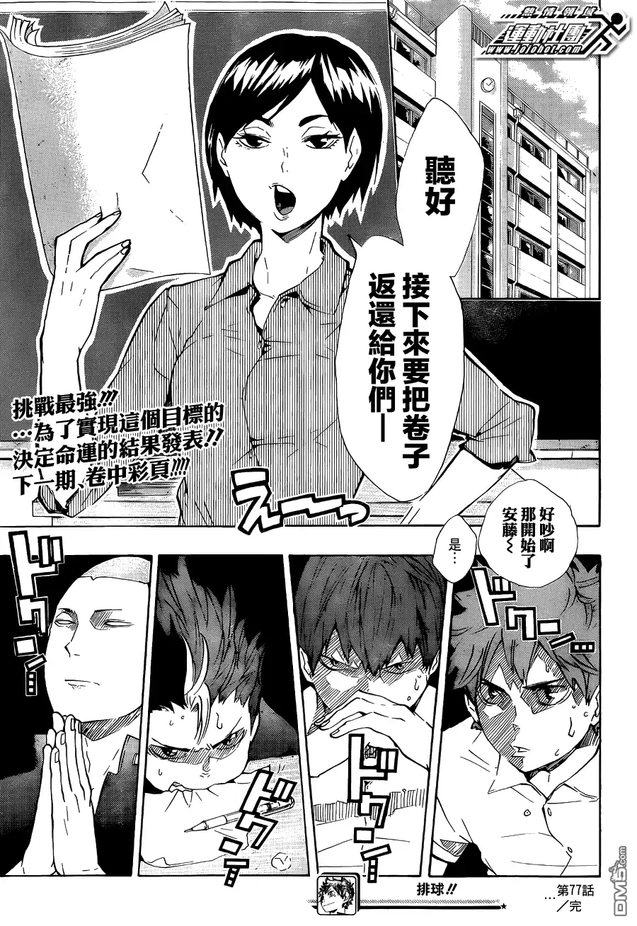 《排球》第77话 与王者的对峙 第20页