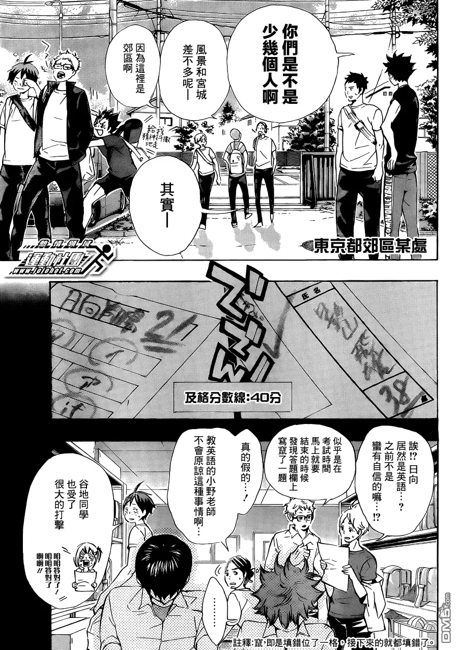 《排球》第78话 let's go,tokyo!!正式开始！！ 第3页