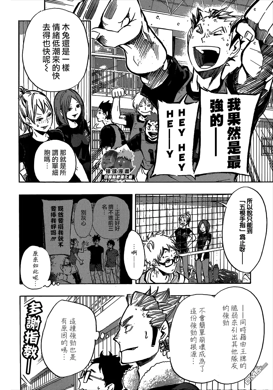 《排球》第96话 黑之队伍 第4页