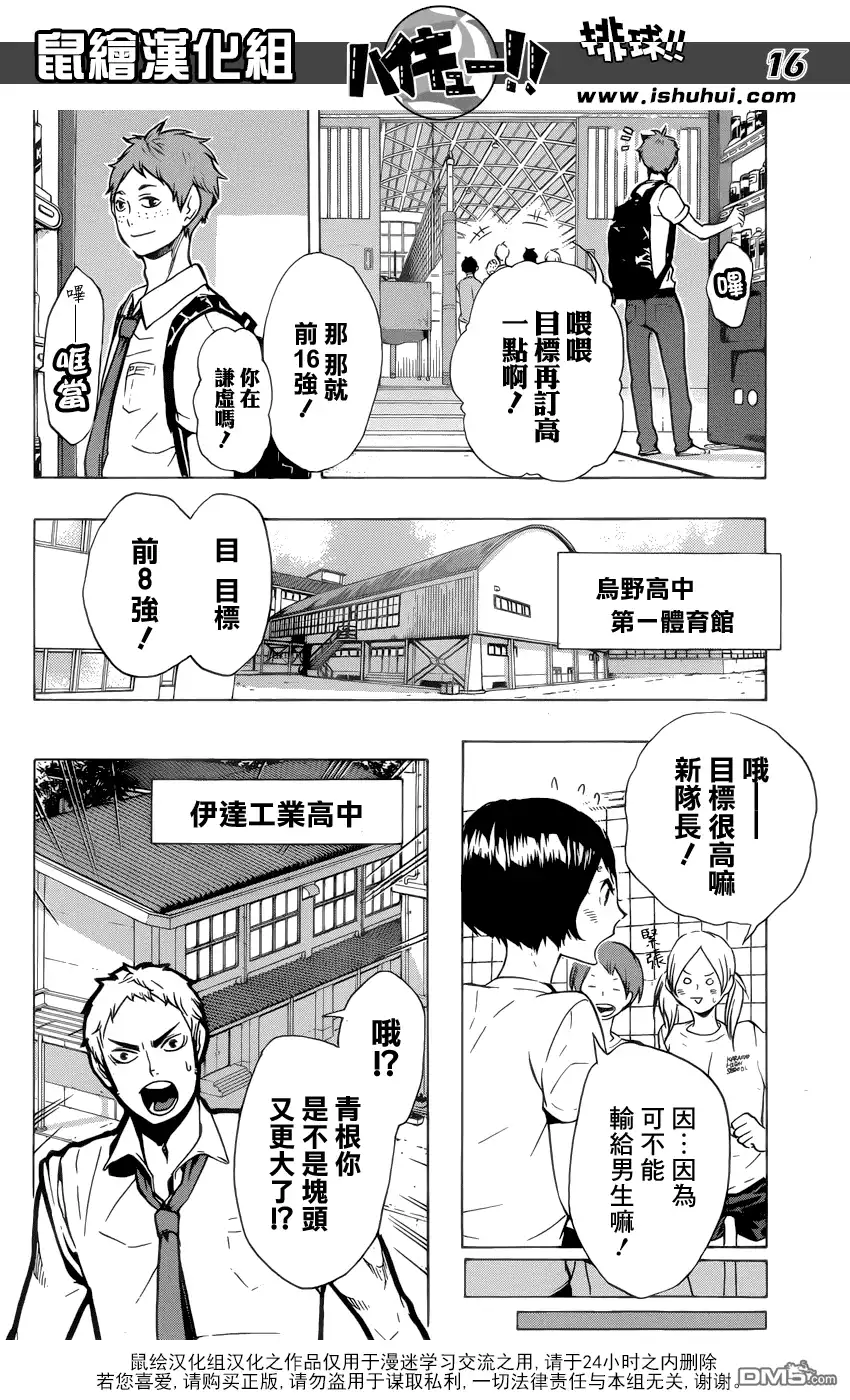 《排球》第97话 上 第15页